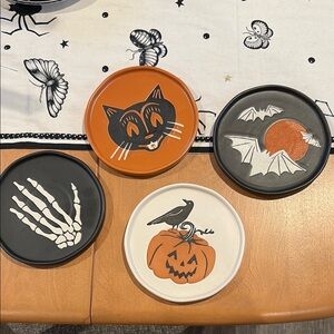 NWOT Halloween Themed Decorative Plates Set from Target